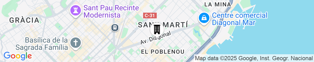 Map for The Level At Melia Barcelona Sky