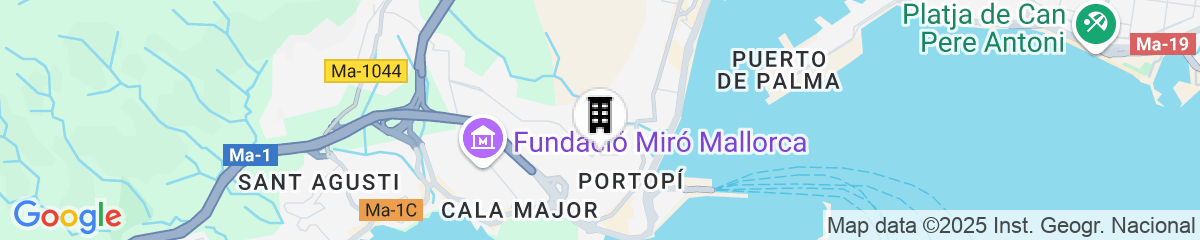 Map for GPRO Valparaiso Palace & Spa