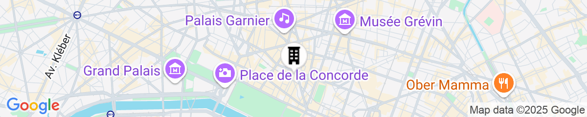 Map for Hôtel Château Voltaire