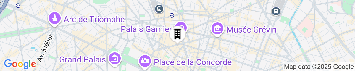 Map for Kimpton St Honore Paris by IHG