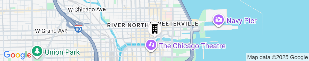 Map for Trump International Hotel & Tower Chicago