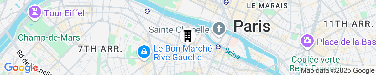 Map for Villa-des-Prés