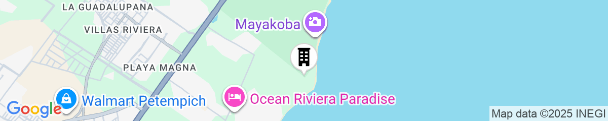 Map for Ambassador at Grand Velas All Inclusive