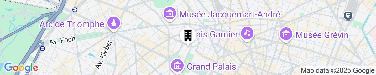 Map for Hôtel Splendide Royal Paris - Relais & Châteaux