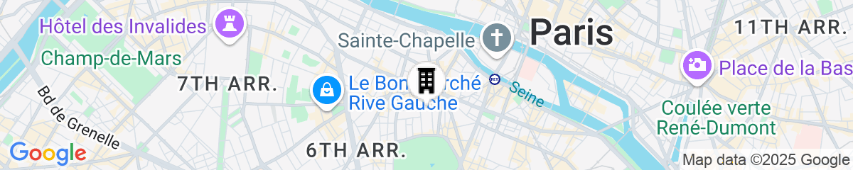 Map for Esprit Saint-Germain