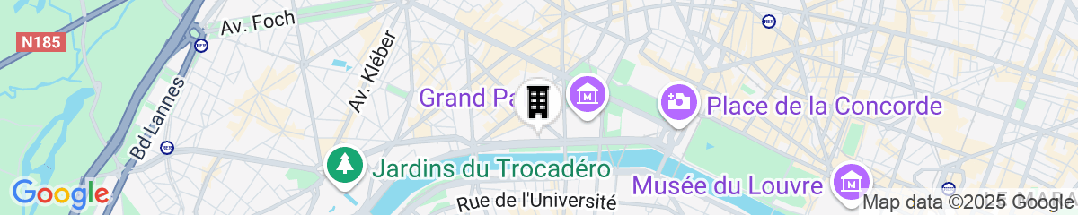 Map for Le Damantin Hôtel & Spa