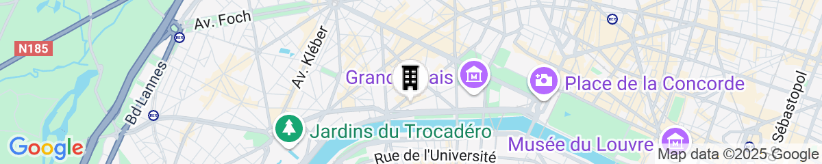 Map for Villa Marquis Member of Meliá Collection - Champs-Elysées