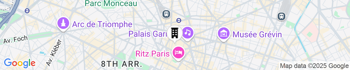 Map for Aparthotel Quartier Libre Opéra