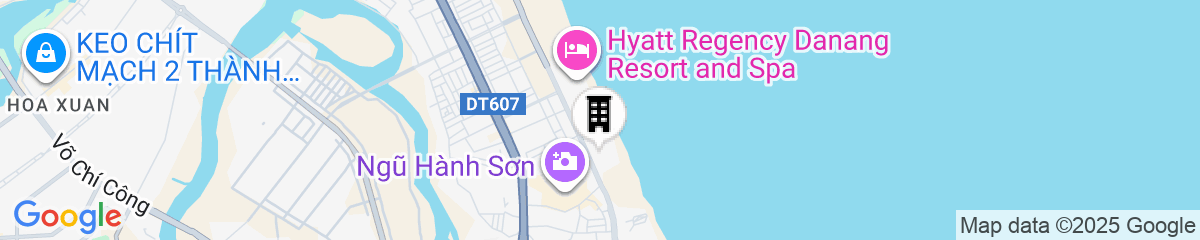 Map for Danang Marriott Resort & Spa