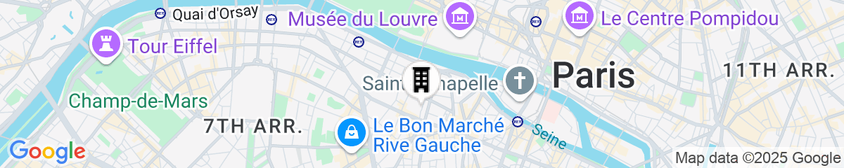 Map for Hotel Bel Ami