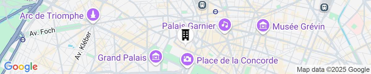 Map for Maison Delano Paris