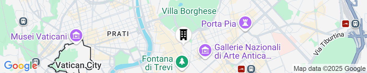 Map for Hassler Roma