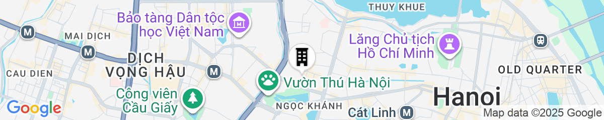 Map for Sumitomo20- Linh Lang Serviced Apartment