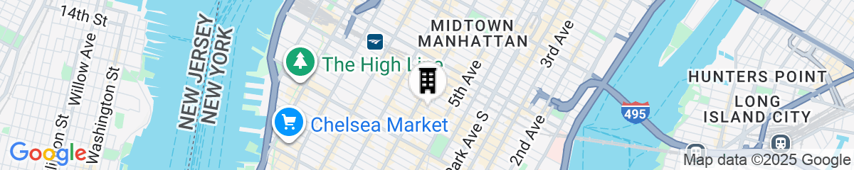 Map for The Ritz-Carlton New York, NoMad