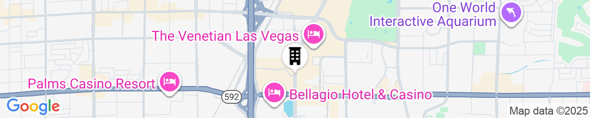 Map for NOBU Las Vegas – A Caesars Rewards Destination