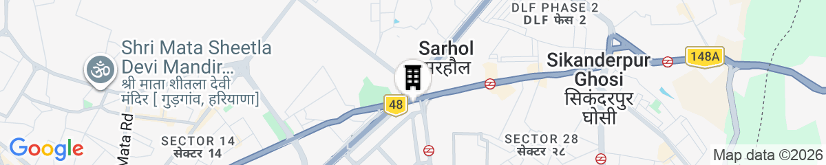 Map for The Westin Gurgaon, New Delhi