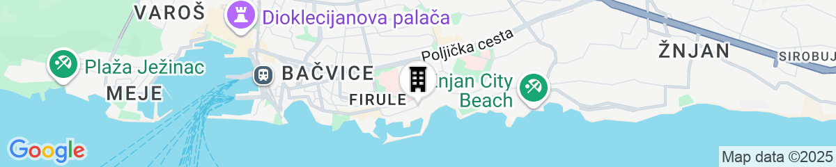 Map for Posh Residence Luxury Suites