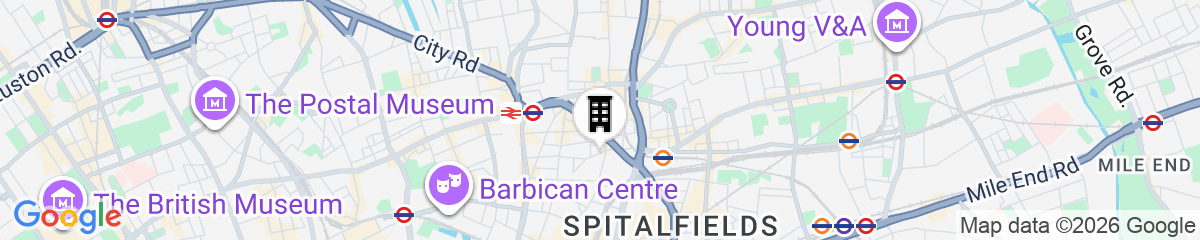 Map for Virgin Hotels London-Shoreditch