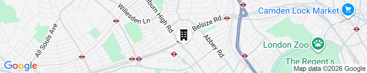 Map for Sanctum London Maida Vale