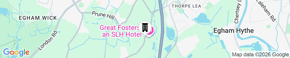 Map for Great Fosters - A Small Luxury Hotel
