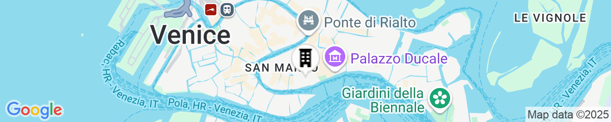 Map for Violino D’Oro Venezia