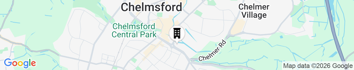 Map for Chelmsford Serviced Apartments