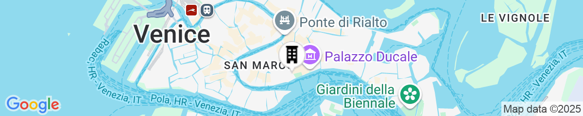 Map for Baglioni Hotel Luna - The Leading Hotels of the World