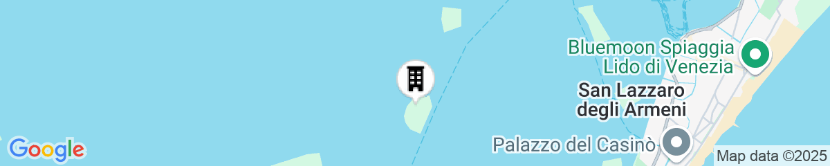 Map for San Clemente Palace, Venice - Managed by Mandarin Oriental