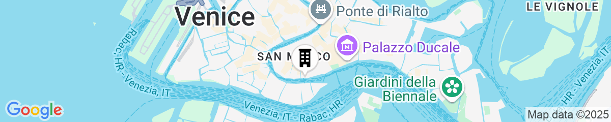Map for The Gritti Palace, a Luxury Collection Hotel, Venice