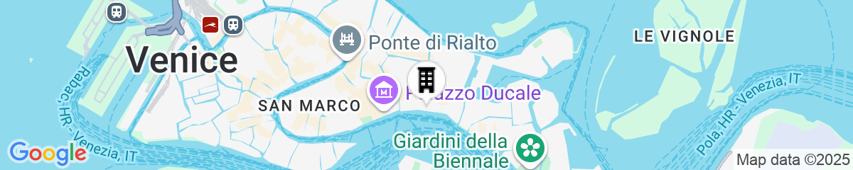 Map for Hotel Metropole Venezia