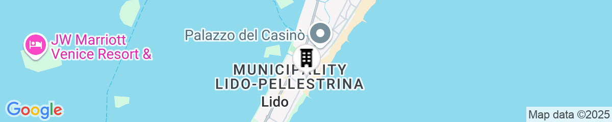 Map for Hotel Excelsior Venice