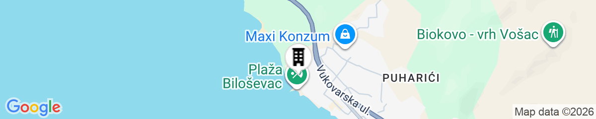 Map for Aminess Laurel Khalani Hotel 
