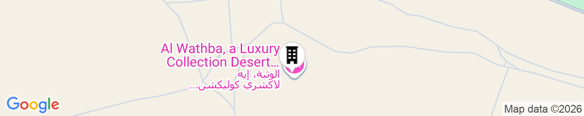 Map for Al Wathba, a Luxury Collection Desert Resort & Spa, Abu Dhabi