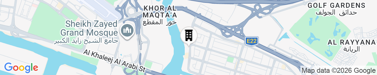 Map for Shangri-La Hotel Apartments Qaryat Al Beri
