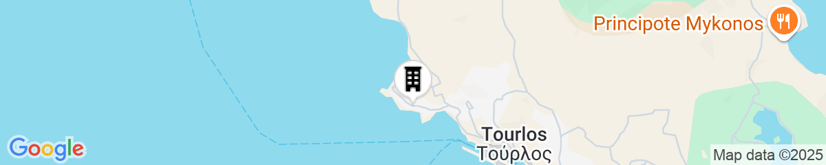 Map for Rocabella Mykonos Hotel