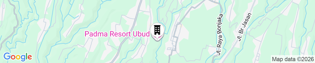 Map for Padma Resort Ubud