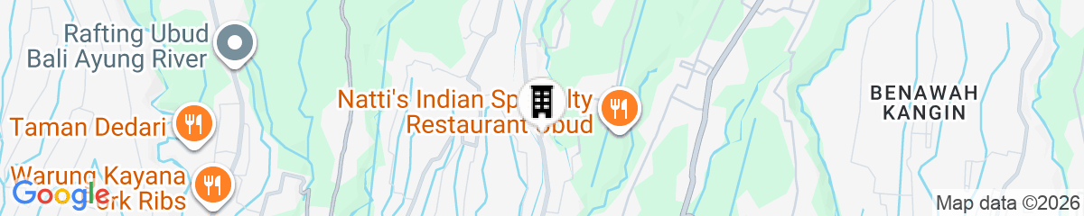 Map for Tejaprana Resort & Spa