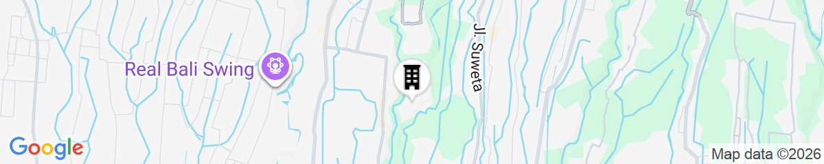 Map for Amora Ubud Boutique Villas