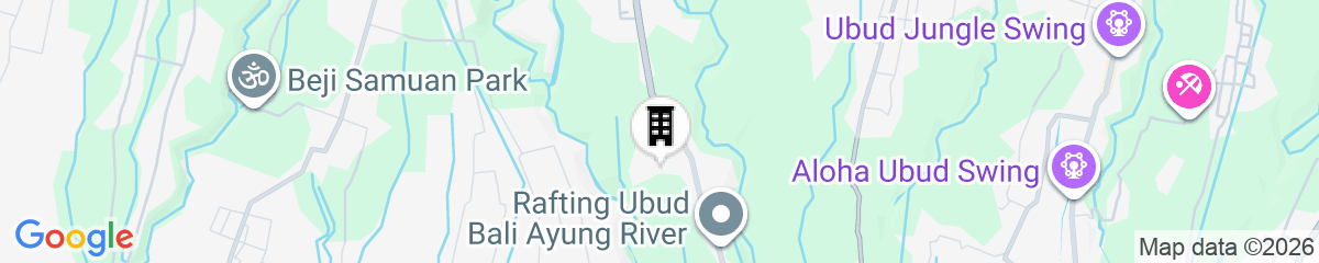 Map for Kappa Senses Ubud