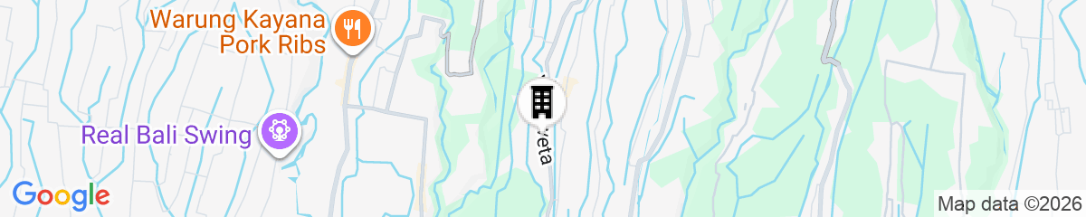 Map for Adiwana Unagi Suites