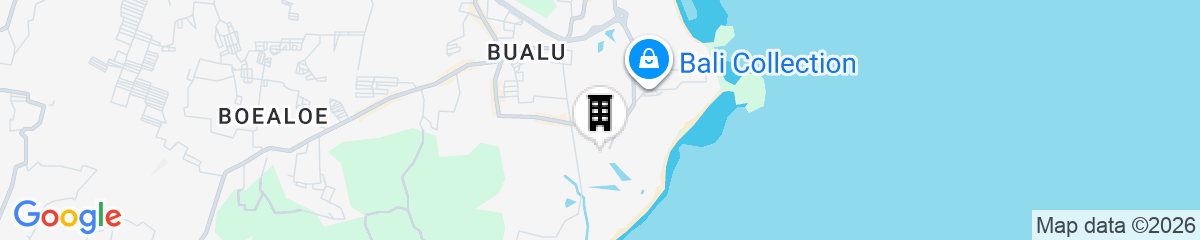 Map for Marriott’s Bali Nusa Dua Gardens