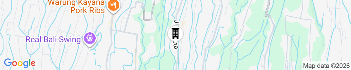 Map for Visesa Ubud Resort