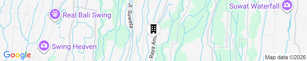 Map for Element by Marriott Bali Ubud