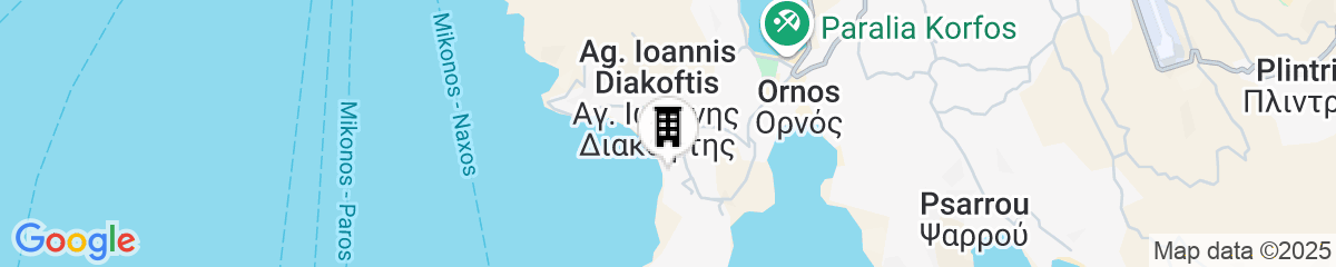 Map for Saint John Hotel Villas & Spa