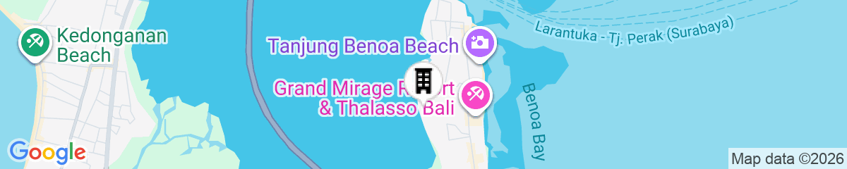 Map for Puri Tirta Villas