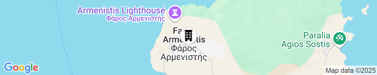 Map for Hotiday Room Collection - Mykonos Fanari