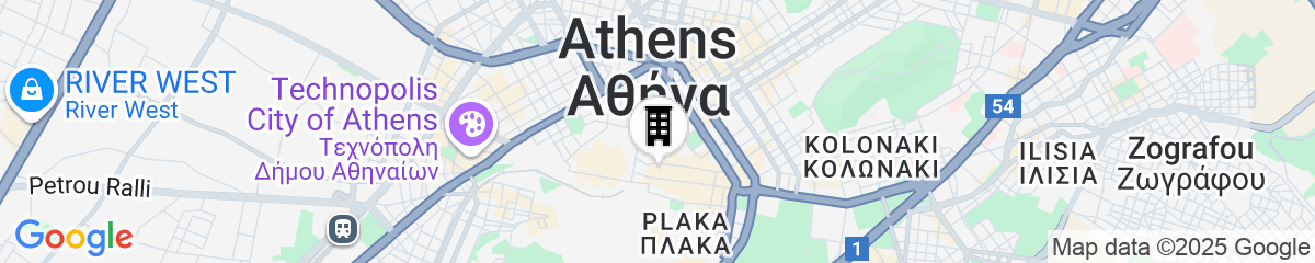 Map for Perianth Hotel, a member of Design Hotels