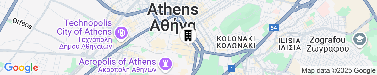 Map for Gatsby Athens