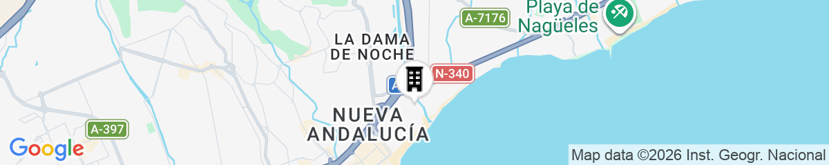 Map for ME Marbella by Meliá