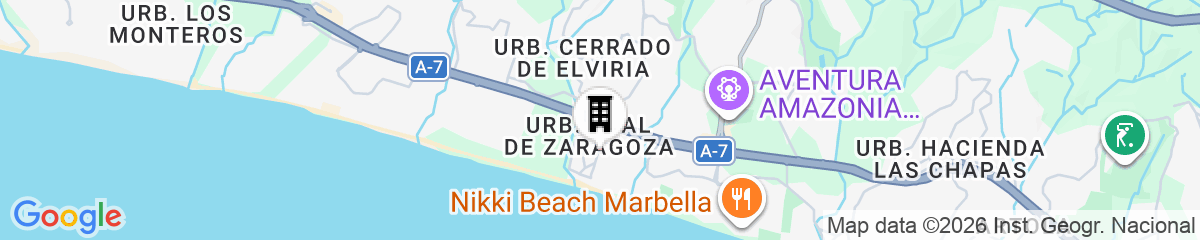 Map for Vincci Estrella de Mar 
